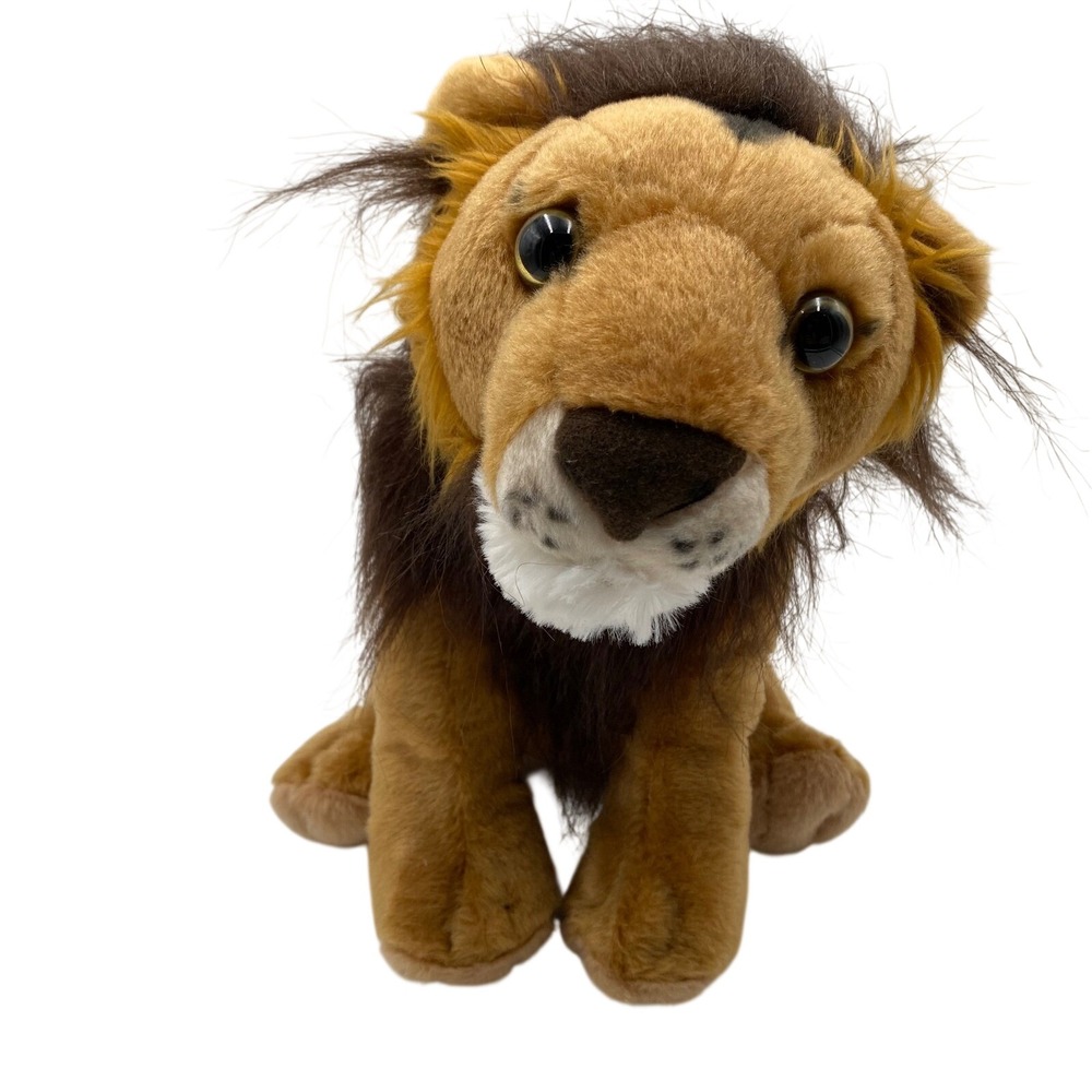 Wild Republic Lion 12" Plush Stuffed Animal Safari‎ Mane Toy Kids Cute